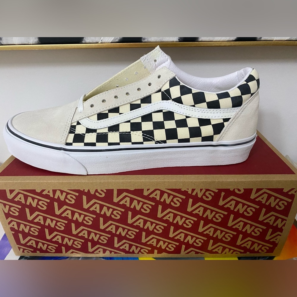 Checkered Vans Sneakers